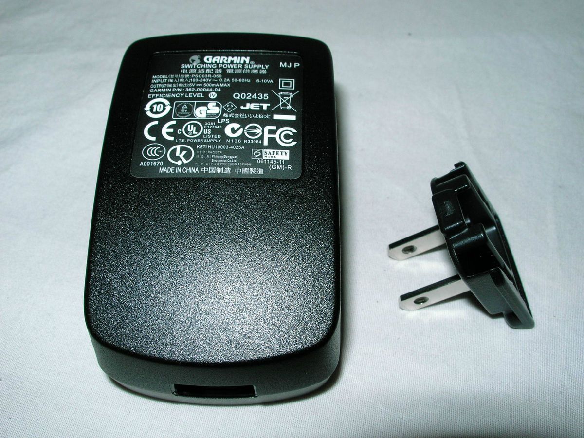 Garmin AC Charger 010 10635 00 for Forerunner 301 Edge