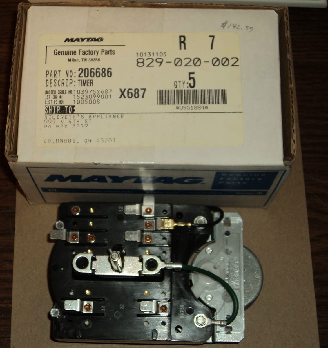 206686 Timer Maytag New in Box