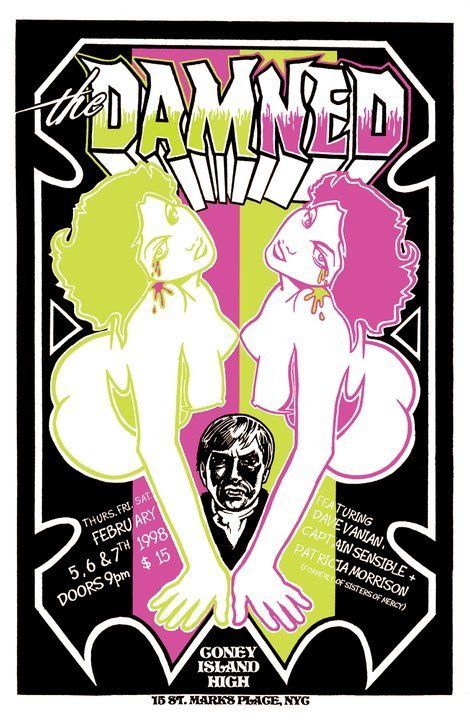  The Damned Poster by Gary Gilmore