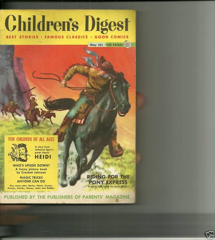 May 1954 Childrens Digest Gyo Fujikawa