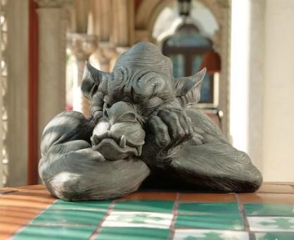  Gargoyle Sculpture Medieval Guardian Home Garden Statue