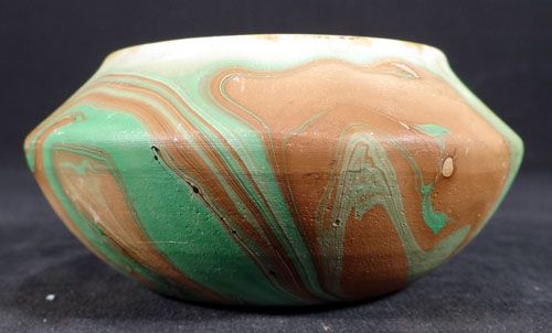 Garden of The Gods Colorado 1930’s Swirl Bowl Eric Hellman Mission