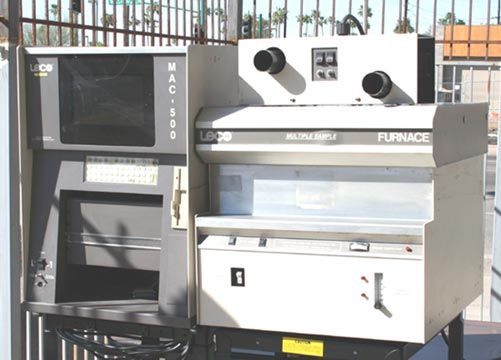 Leco Mac 500 Control Furnace Proximate Analyzer Unit