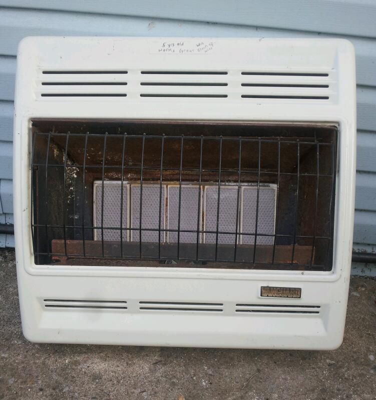 VANGUARD VP26T 26 000 BTU VENT FREE INFRARED PROPANE WALL HEATER