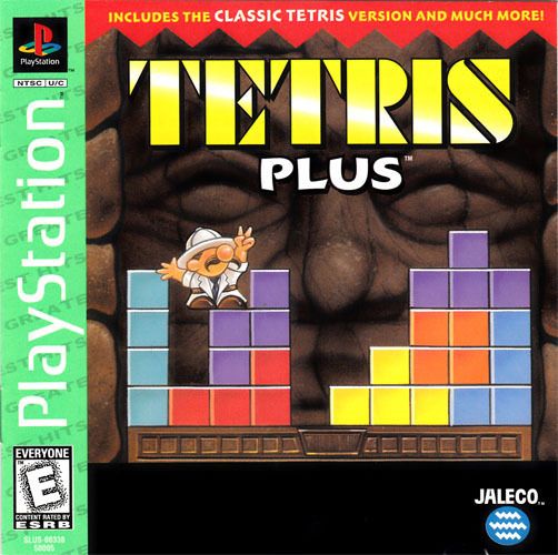 Tetris Plus Sony PlayStation Game PS1 PS2 PS3 Complete