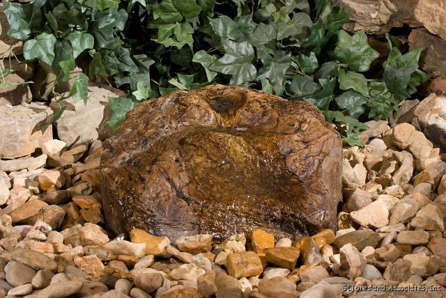 Pondless Boulder Bubbler Fountain Waterfall Kit RASTSS1