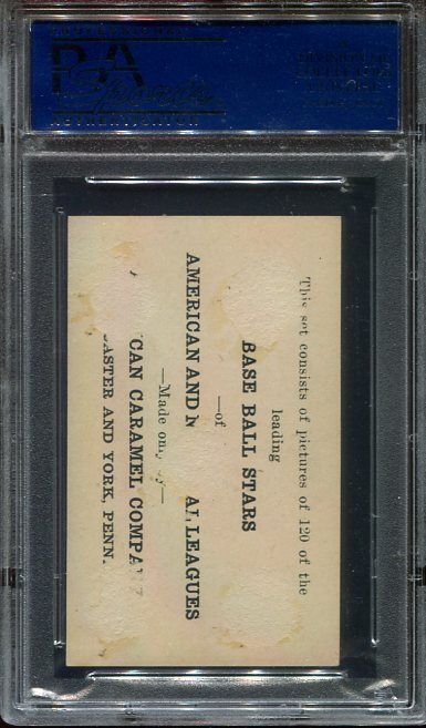 1922 E121 120 George Kelly HOF New York Giants PSA 1