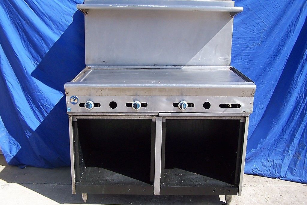 48 US Range Commercial Gas Flattop Griddle Range Stove