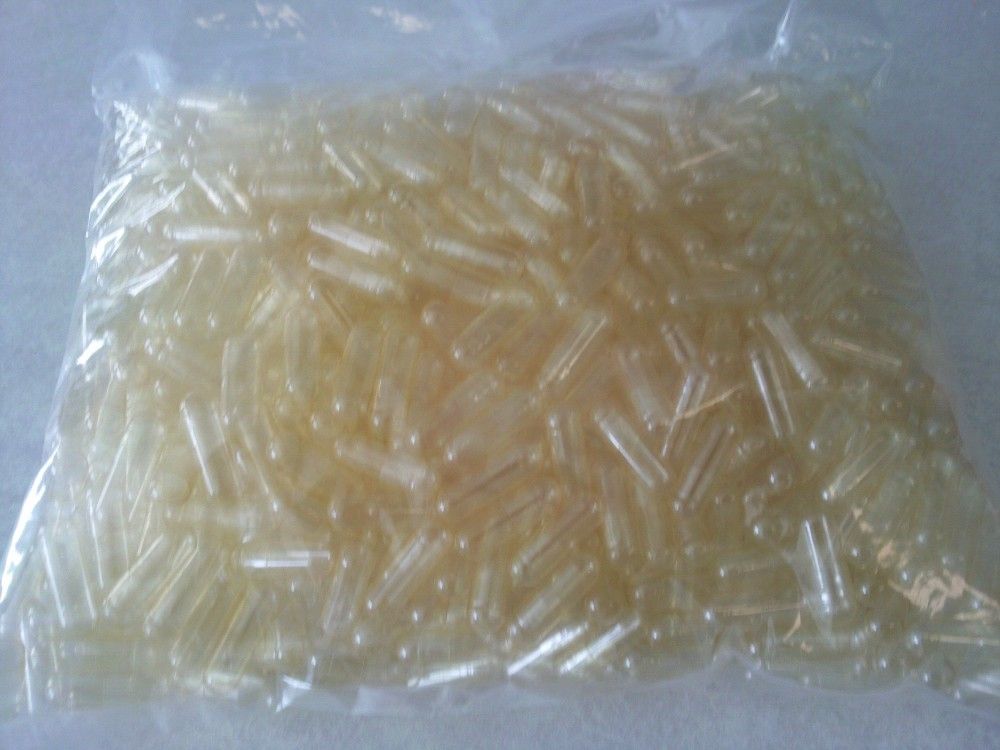 100 Empty Gelatin Capsule Gel Caps Size O