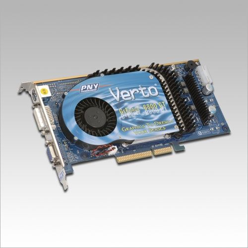 but in great condition pny verto nvidia geforce 6800 gt ddr3 256mb agp