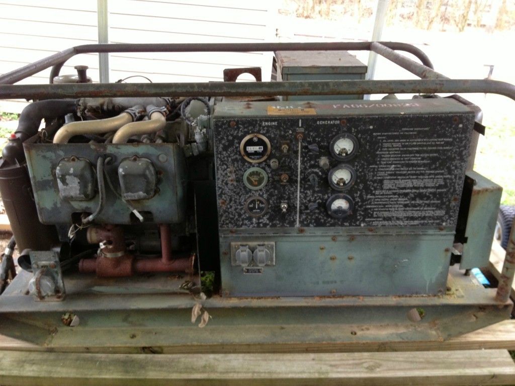 Genset Military Wisconsin 14 5KW Generator