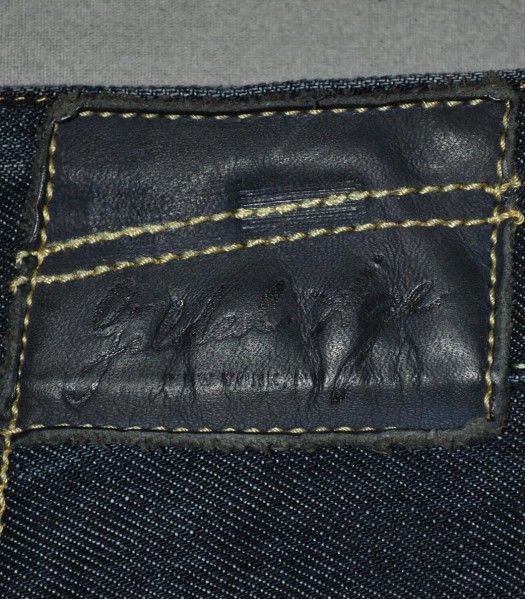 Gilded Age Jeans Straight Leg Button Fly Made in Italy $200 Mens 34 34