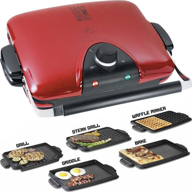 Foreman Grill, Waffler Griddle, Panini Sandwich Cooker, Waffle