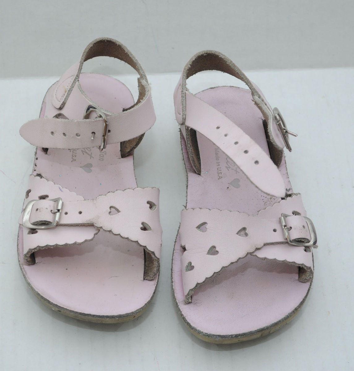 Girls Salt Water Pink Sandals Shoes Toddler Size 8