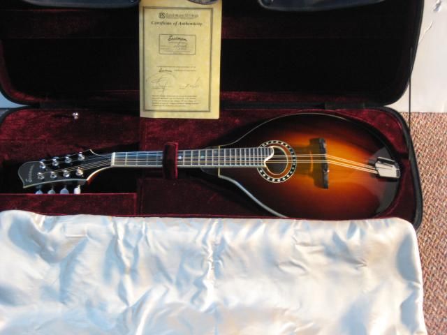 New Eastman MD604 CS A Style Mandolin Classic Sunburst   Discontinued