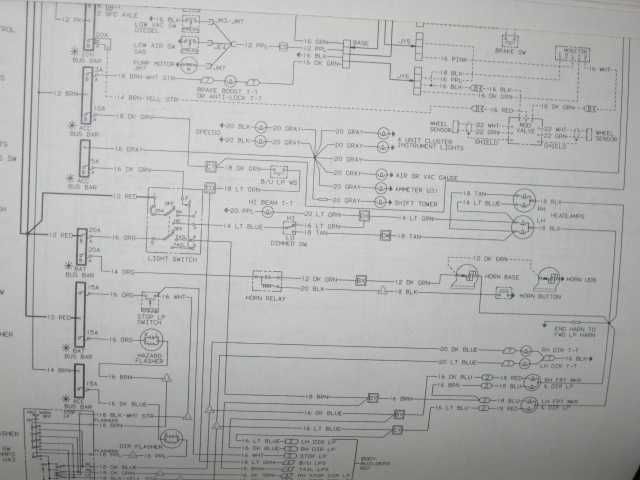 1985 GMC MD HD Truck Wiring Diagrams Shop Manual