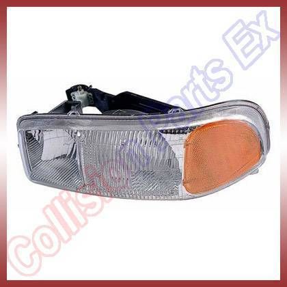 GMC Sierra Yukon Yukon XL Headlight Headlamp RH