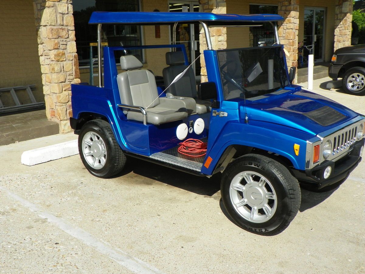 Hummer H3 Custom Golf Cart on PopScreen