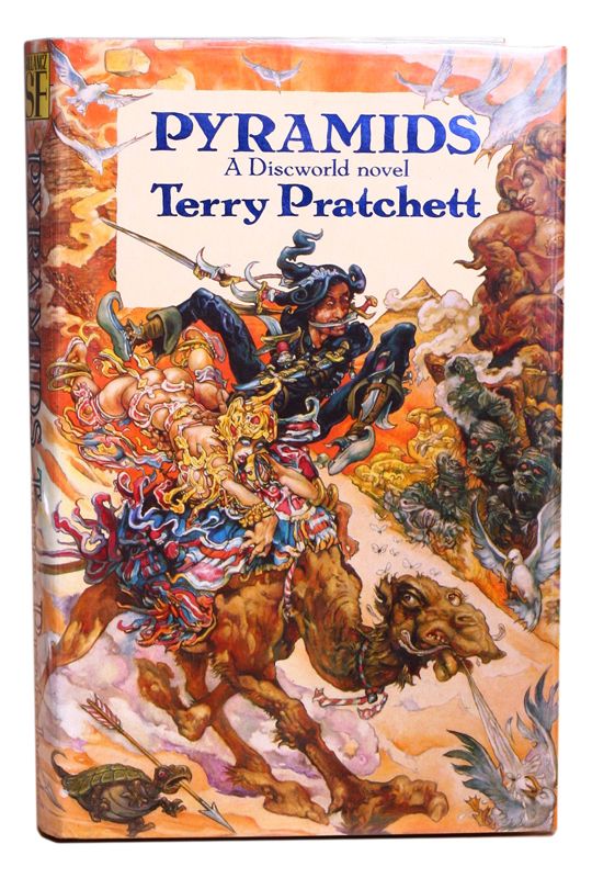 Terry Pratchett Pyramids Gollancz 1989 UK Signed Edition