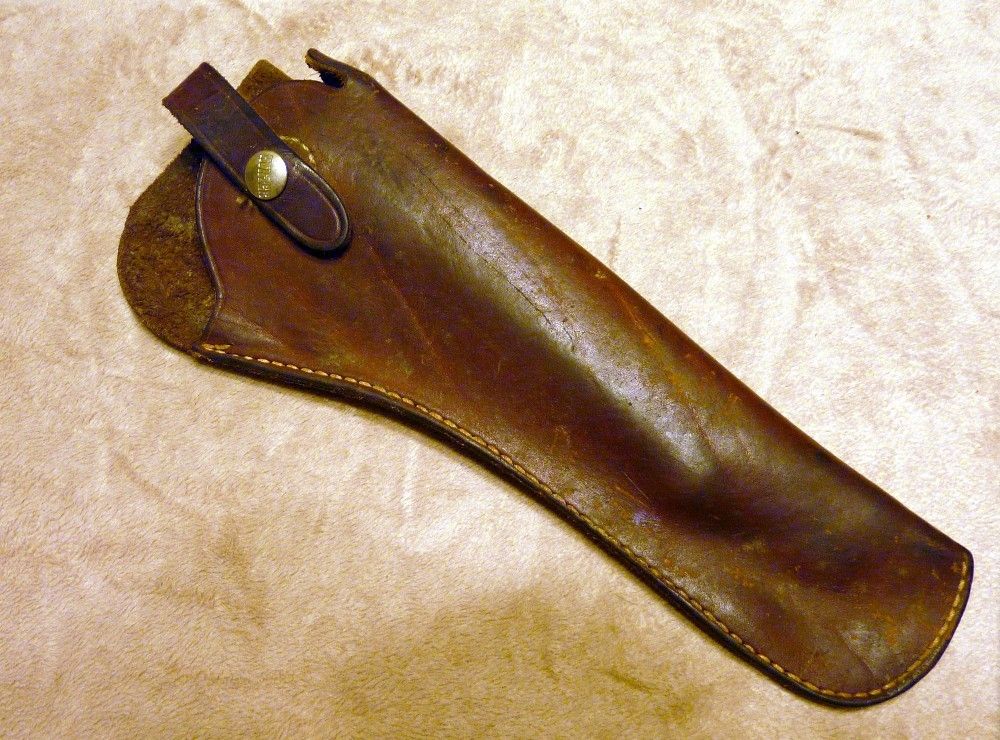 Hunter Leather Long Barrel Revolver Holster 12 Overall Length