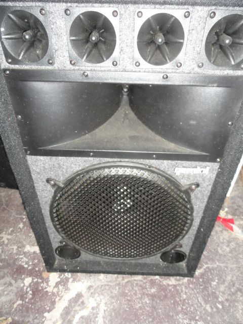 GEMINI SPEAKERS GSM 1543 GSM1543 3 Way 700 WATTS DJ PA Music Speaker