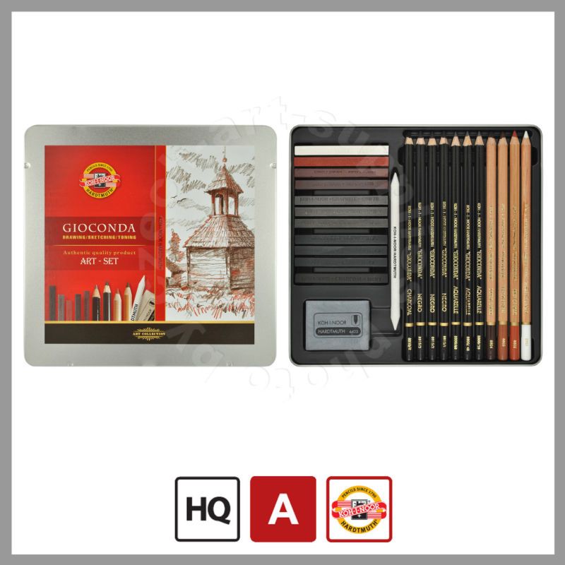  Koh I Noor Gioconda Drawing Set 24 Pcs 8899