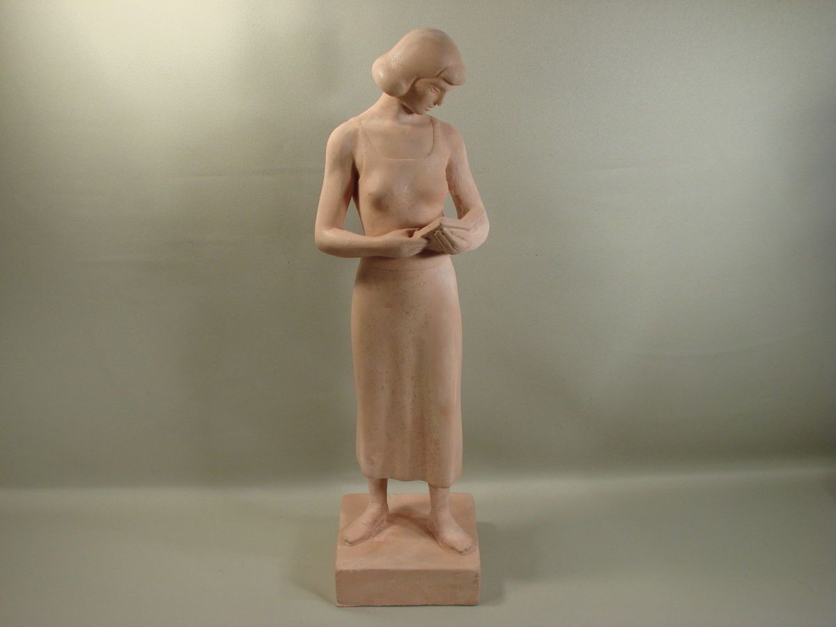   American Art Pottery Ceramic Sculpture WPA Artist Maurice Glickman