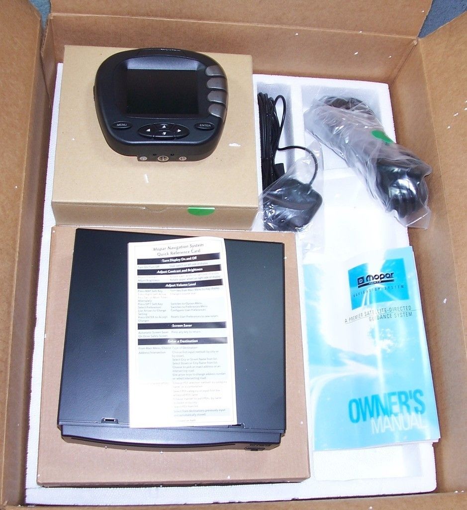  PT Cruiser 2001 Navigation System GPS New Mopar Accessories Kit