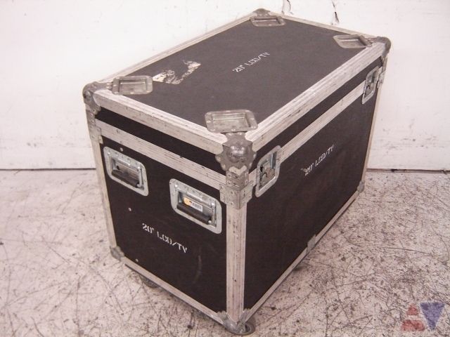 Nelson Road Case 20in Flatscreen Monitor Case w Casters