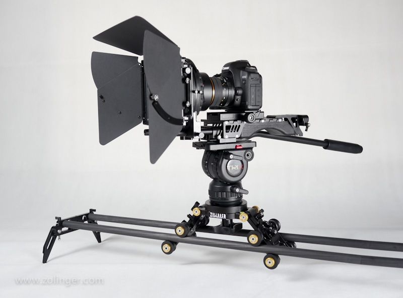  ZL1600CF Camera Slider 63 DSLR Glidetrack Dolly Stabilization