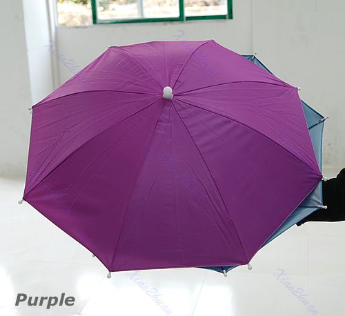  Fishing Camping Hunting Beach Golf Hands Headwear Sun Hat Cap Umbrella