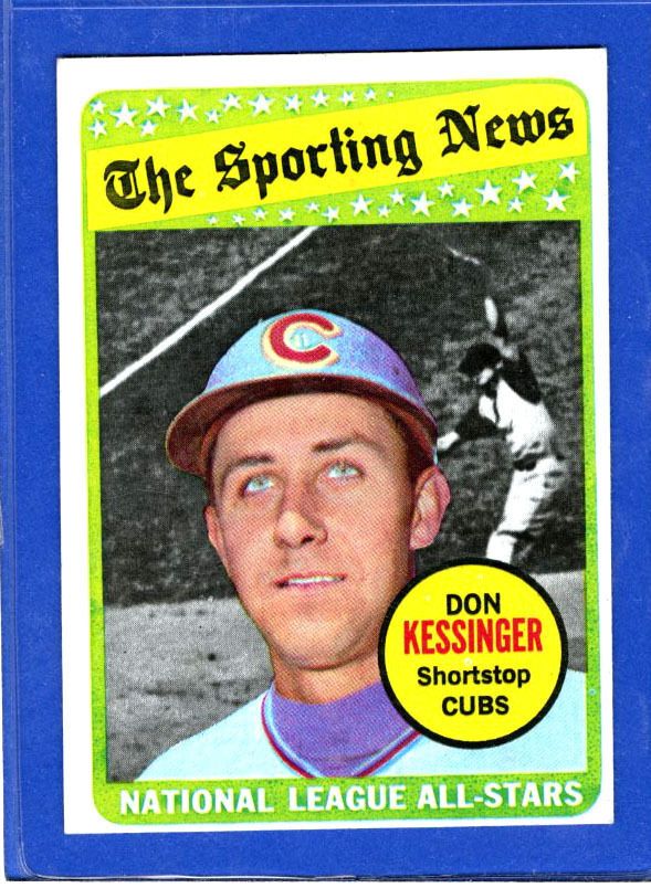 1969 Topps Break 422 Don Kessinger as Excellent