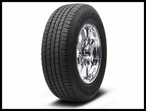  GOODYEAR 265/70/17 FREE M&B WRANGLER SR A * 2657017 LT265/70/R17 SRA