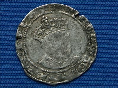 Henry VIII Groat Posthumous Bust J Canterbury Mint