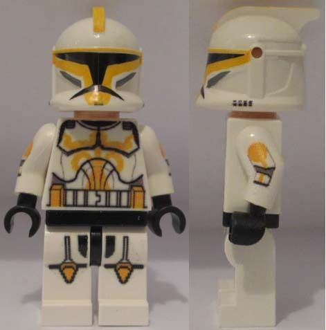 Lego Star Wars CUSTOM Clone Trooper jet commander minifig army 8014