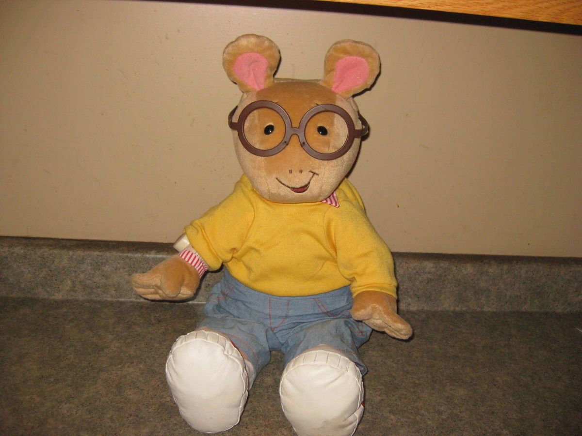 1998 20  Actimates Arthur Interactive Plush Talking Doll VGUC