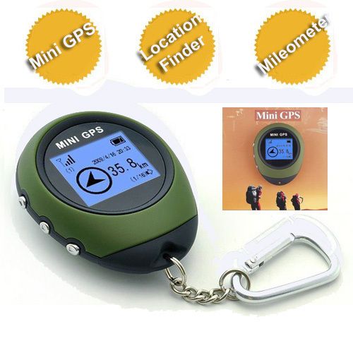 Portable Mini Keychain GPS Navigation location finder for Outdoor