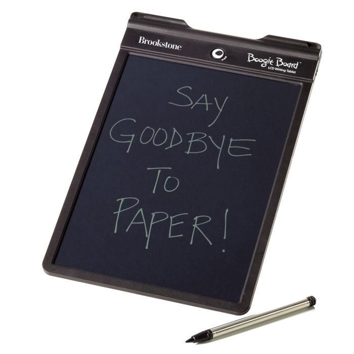 Large Boogie Board Paperless LCD Writing Tablet from Brookstone