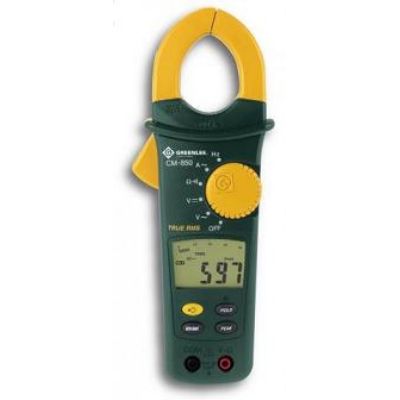 Greenlee cm 850 600A AC True RMS Clamp Meter