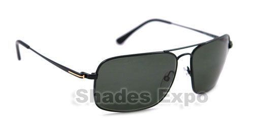 New Tom Ford Sunglasses TF 190 Black Gregoire 01N TF190