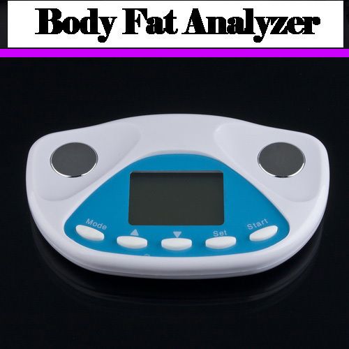 Digital Body Fat Analyzer Health Monitor Weight Management Loss Meter