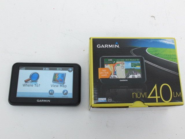 Garmin Nuvi 40LM Automotive GPS Unit