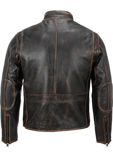 MARK NEW YORK   CUERVO  DISTRESSED STYLE HEAVY LEATHER