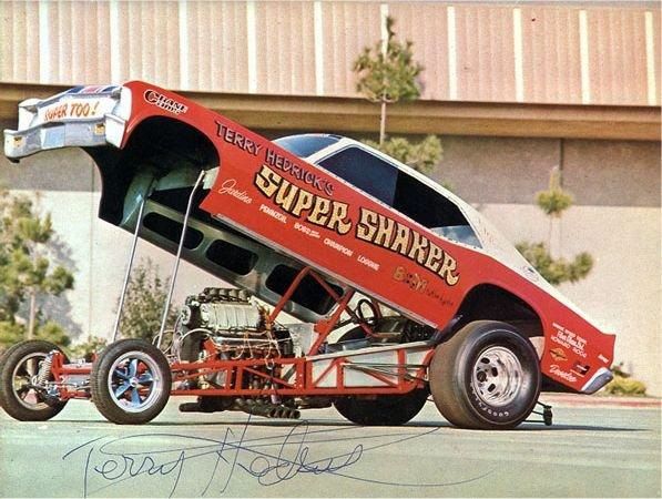 Ted Hedrick Super Shaker Nova NHRA Drag Decals Slixx Ba