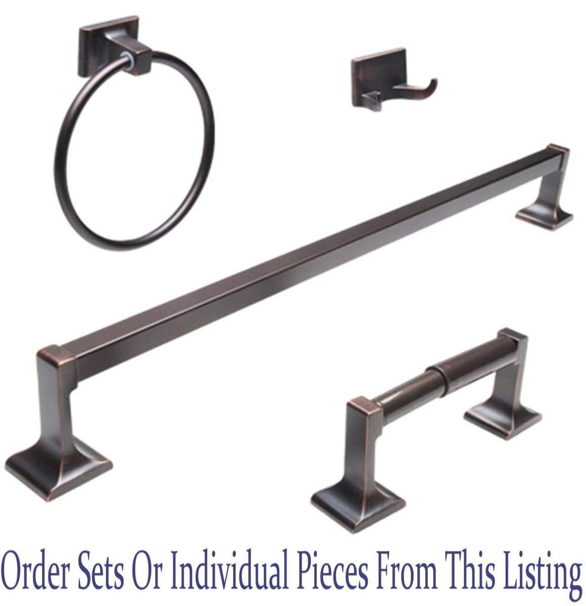 Oil Rubbed Bronze Bath Hardware Bathroom Accessories