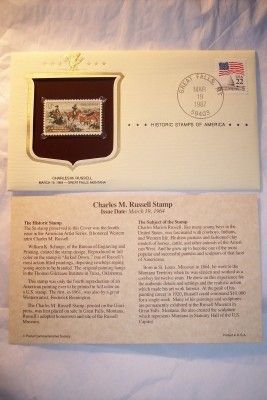 RARE Charles M Russell March 19th 1964 Great Falls MT