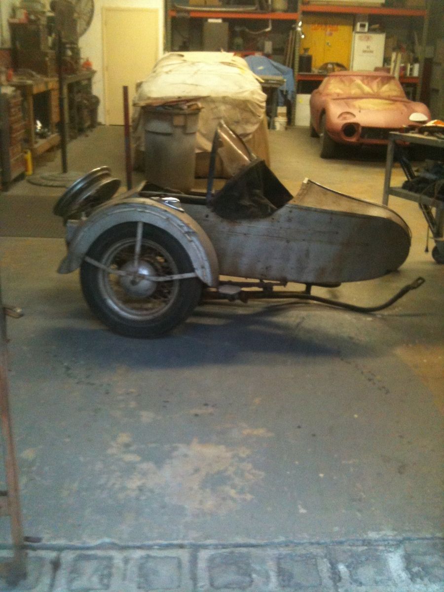  1951 Harley Davidson Sidecar