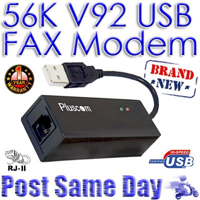 56K V92 PCI Internet Dial Up Modem Card for PC XP Vista