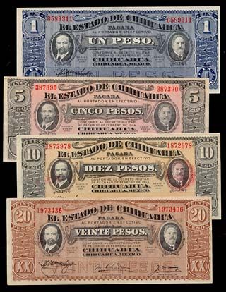 Piece BANKNOTE Collection MEXICO REVOLUTION 1915 Pancho VILLA