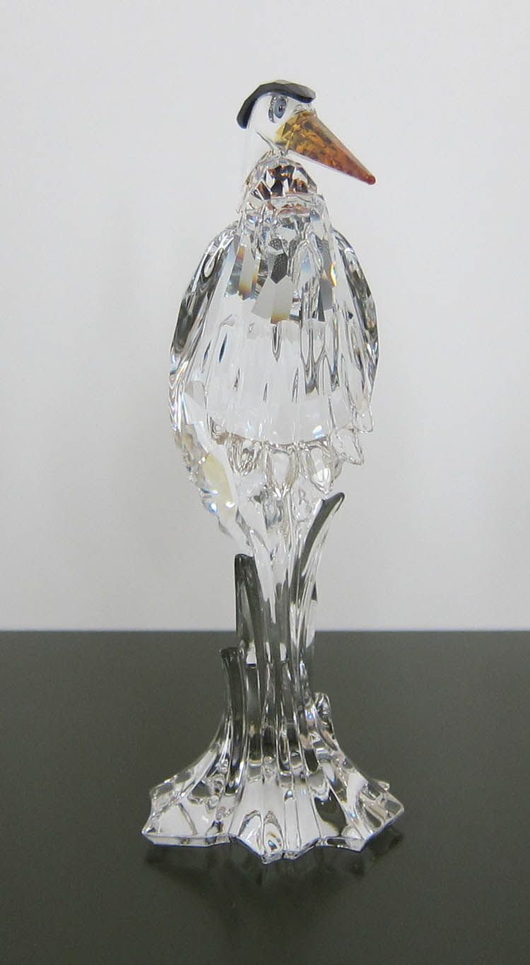 Swarovski Crystal Glass SILVER HERON 221627 mint